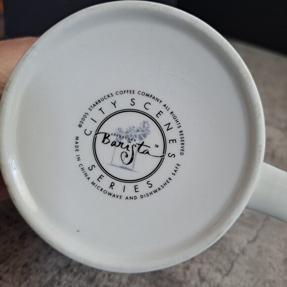 Starbucks Los Angeles Barista City Scenes Collector Series Coffee Mug 20 oz. - Picture 7 of 11